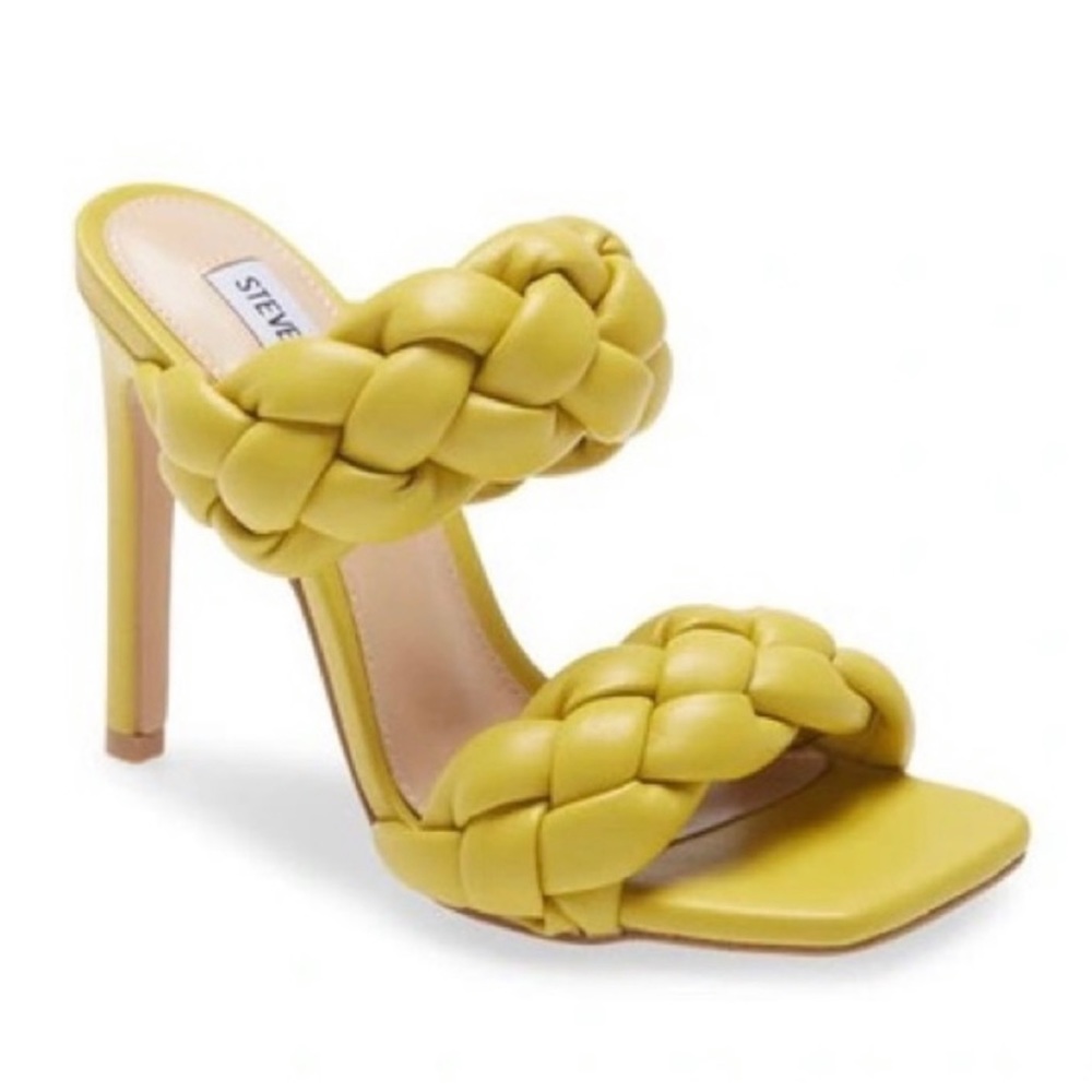 Steve Madden Kenley Citron Open Toe Sandal! Size 8